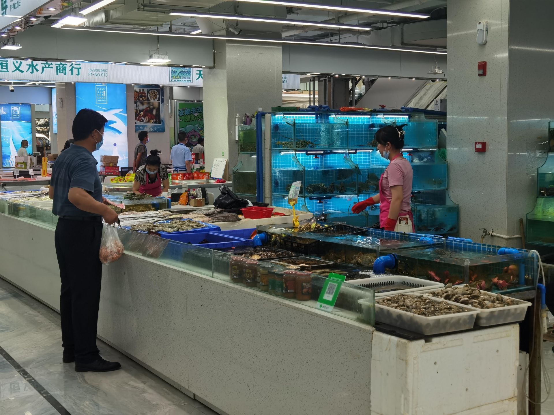 方欣海鲜副食品市场暨方欣海鲜美食集市正式开业